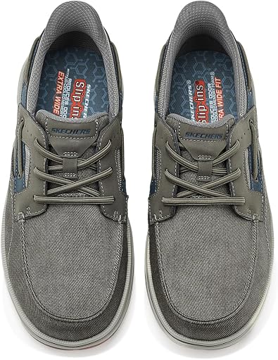 Skechers Mens Troutt Davey Vegan Slip-On Sneakers