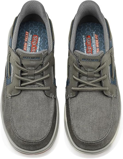 Skechers Mens Troutt Davey Vegan Slip-On Sneakers