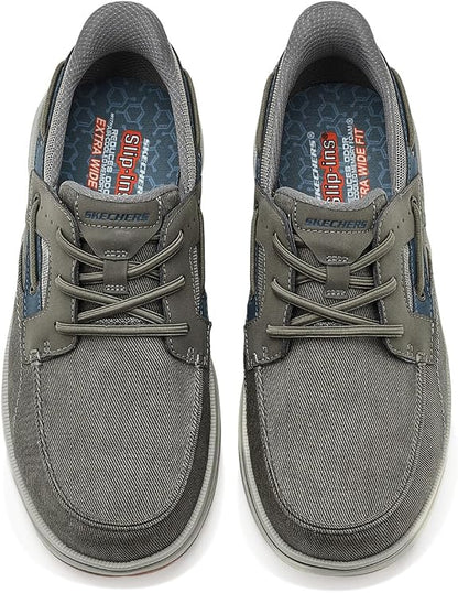 Skechers Mens Troutt Davey Vegan Slip-On Sneakers