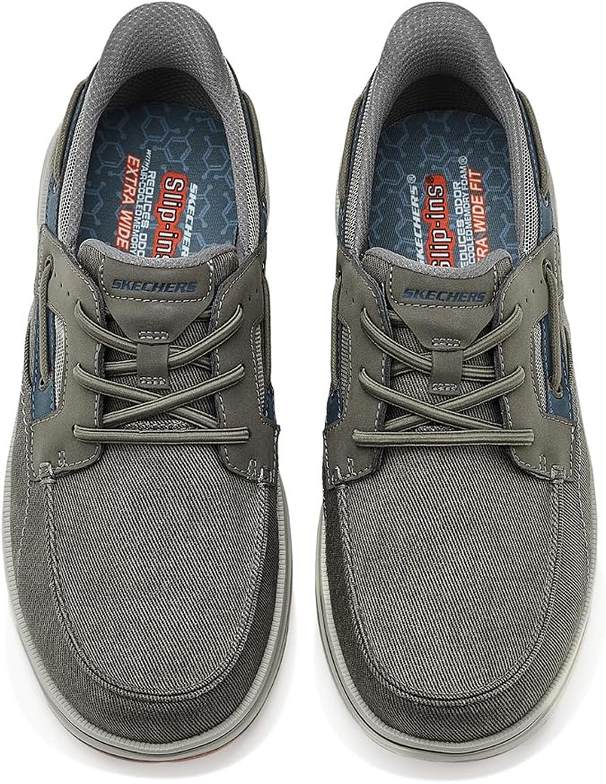 Skechers Mens Troutt Davey Vegan Slip-On Sneakers