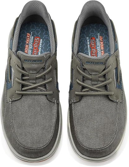 Skechers Mens Troutt Davey Vegan Slip-On Sneakers