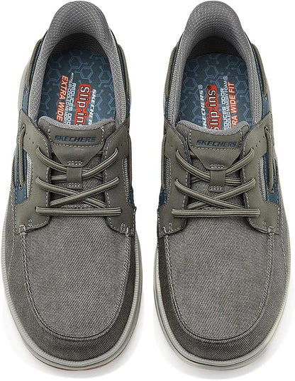 Skechers Mens Troutt Davey Vegan Slip-On Sneakers