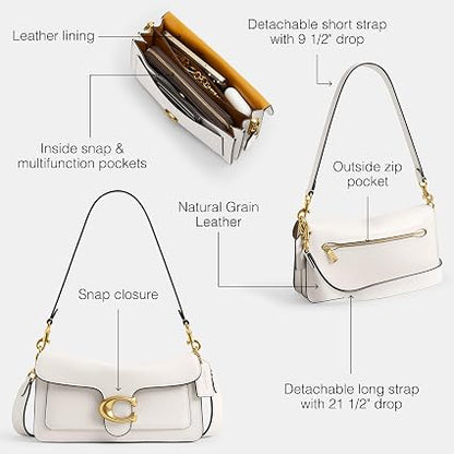 Coach Women's Soft Tabby Grain Leather Shoulder Bag
