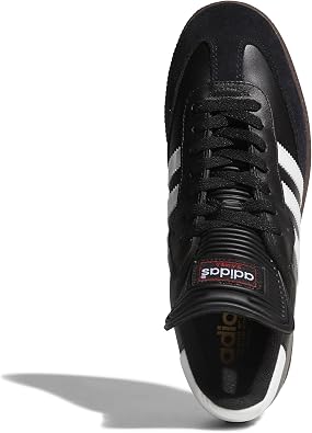 Men's Samba Classic Indoor Soccer Shoes Leather Upper