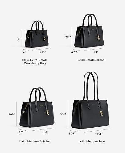 Michael Kors Women's Laila Small Structured Satchel Bag