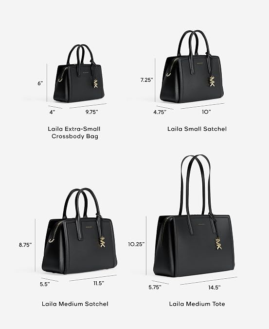 Michael Kors Women's Laila Small Structured Satchel Bag