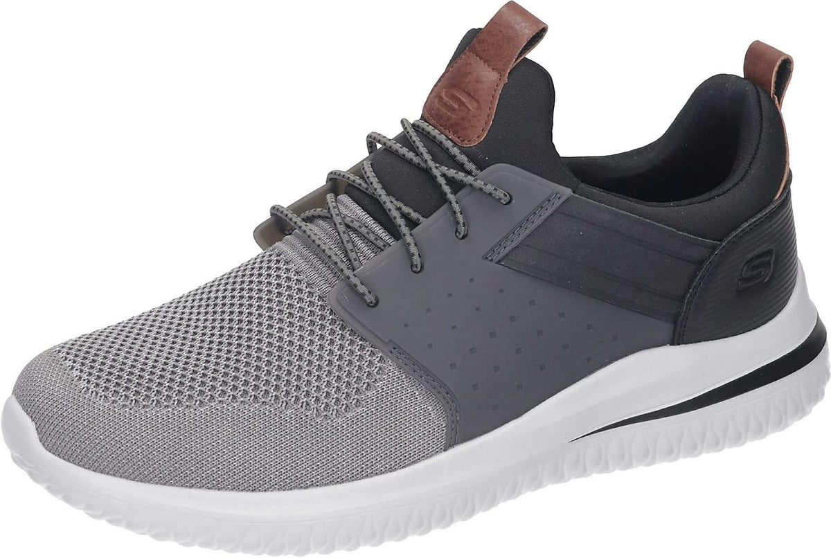 Skechers Men's Delson 3.0 Cicada Slip-On Sneakers