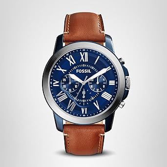 Fossil Grant Men's Stainless Steel Chronograph Watch