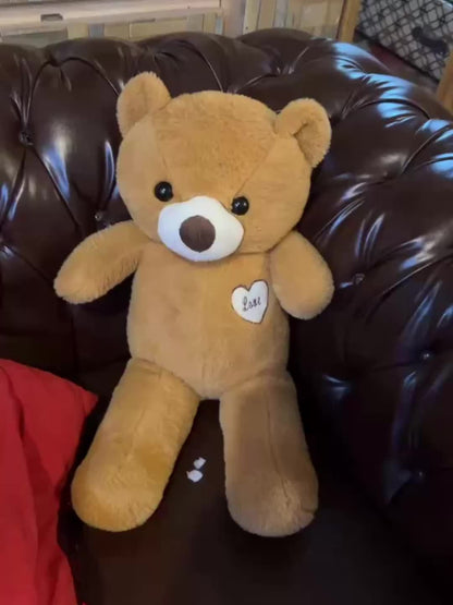 New Cute Plush Toy Doll, Rag Doll Birthday Gift, Holiday Gift, Large Teddy Bear Plush Toy, Plush Toy, Rag Doll, Big Bear Doll, Hugging Bear, Birthday Gift for Girls, Pillow Backrest, Cute Hugging Pillow