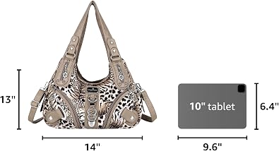 Angelkiss Large Women's Hobo Satchel Shoulder Bag