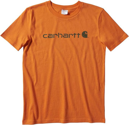 Carhartt Boys' Durable Cotton Logo T-Shirt