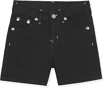 Girls Denim Shorts and Graphic Tee Set for Summer Style