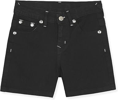 Girls Denim Shorts and Graphic Tee Set for Summer Style