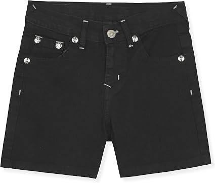 Girls Denim Shorts and Graphic Tee Set for Summer Style