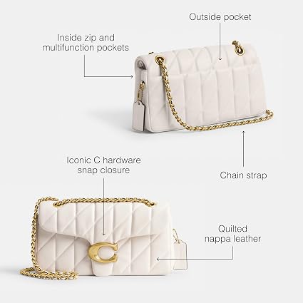 Coach Women's Quilted Tabby Leather Shoulder Bag