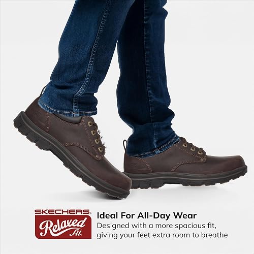 Skechers Men's Smooth Toe Oxford Dress Shoes