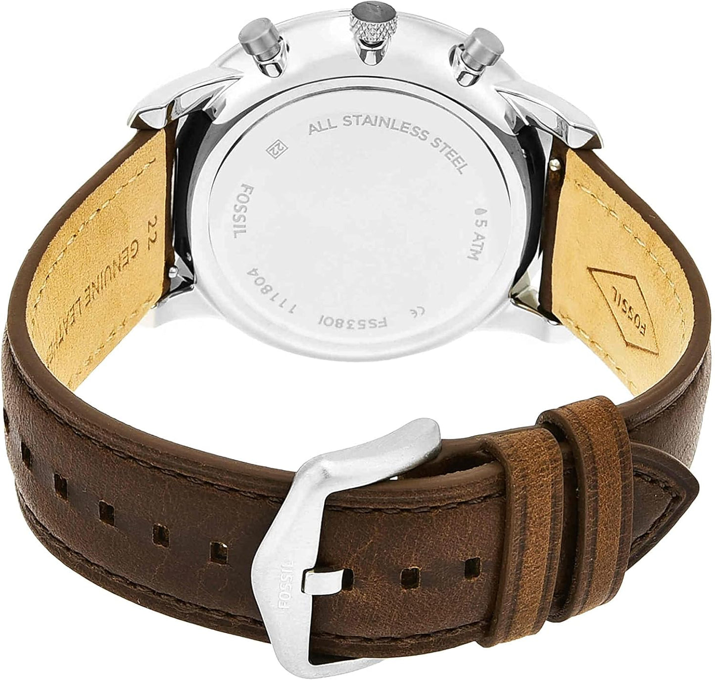 Fossil Men's Neutra Quartz Stainless Steel Chronograph Watch