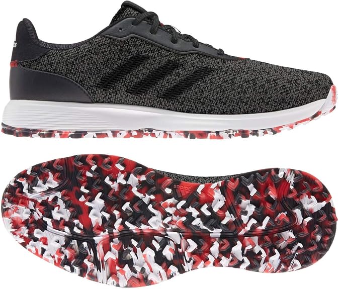 adidas Men's S2G Boa Golf Shoes with Spikeless Outsole