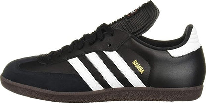 Men's Samba Classic Indoor Soccer Shoes Leather Upper