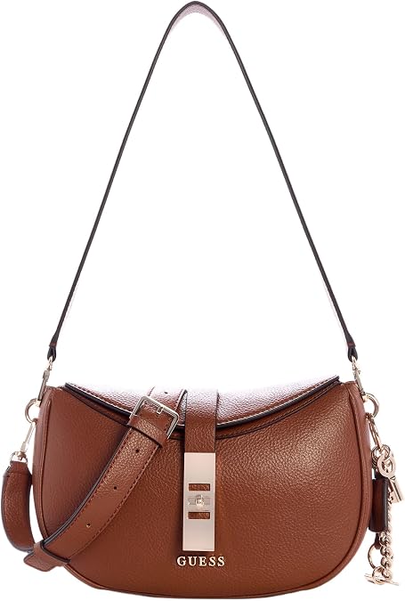 Brooke Women's Pebble PU Shoulder Bag with Crossbody Strap