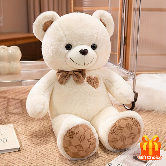 35.0cm 3 Colors Teddy Bear Stuffed Animal Toy, Brown Teddy Bear for Girlfriend Valentine's Day, Cuddly Stuffed Bear Plush for Birthday Gift Christmas Baby Shower Decor