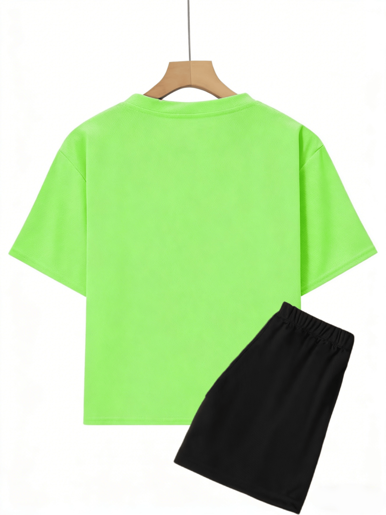 Summer Quick-Dry Shorts & Tee Set for Baby Boys, Jungle Print