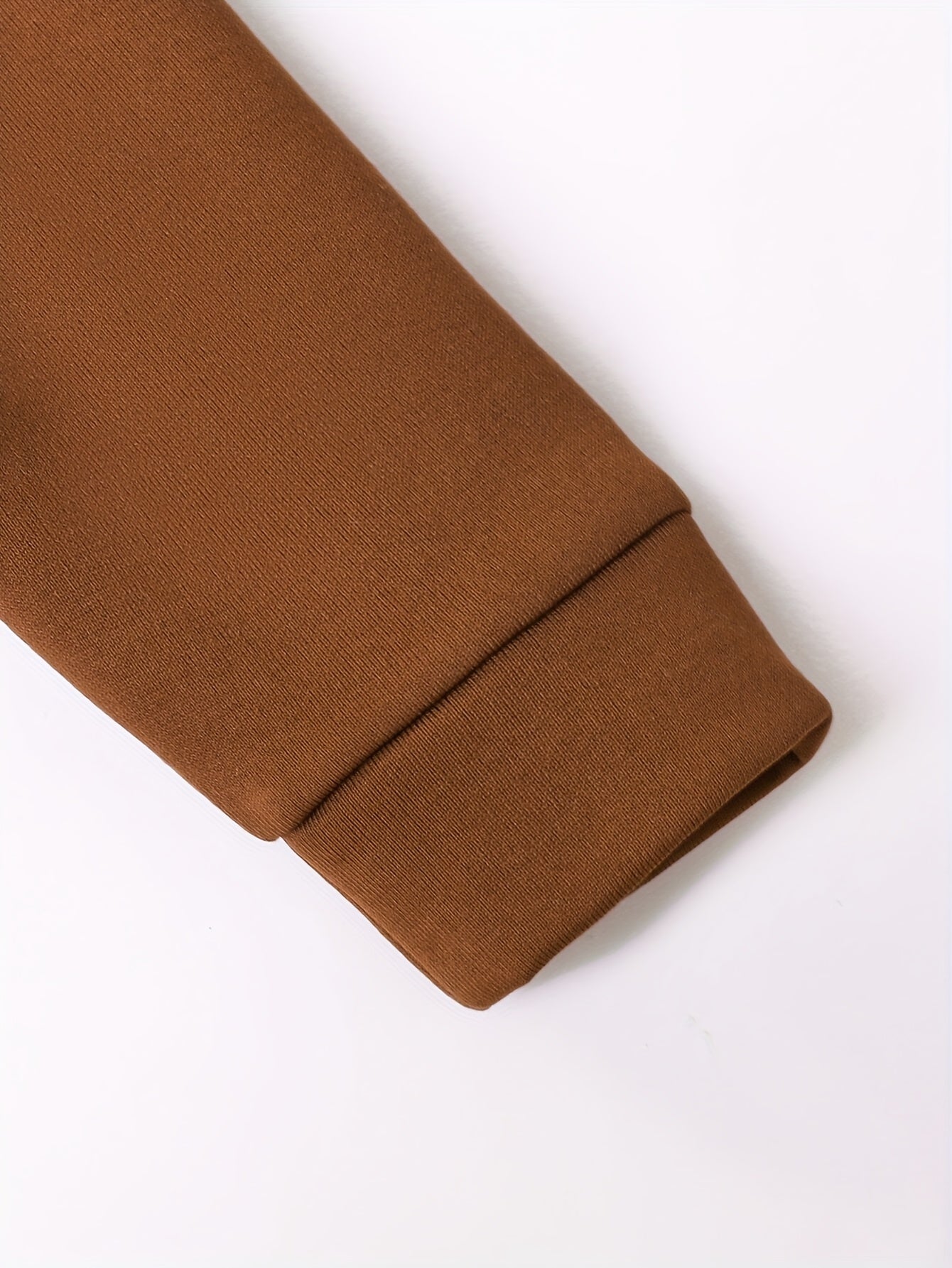 2pcs Boys' Autumn/Winter Fleece-Lined Hooded Sweatshirt and Pants Set, Simple Letter Print Fashion Classic Outfit for Outdoor Sports and Casual Wear, 100% Polyester Knit Stretch Fabric, Ideal Gift Choice for Kids, Perfect for