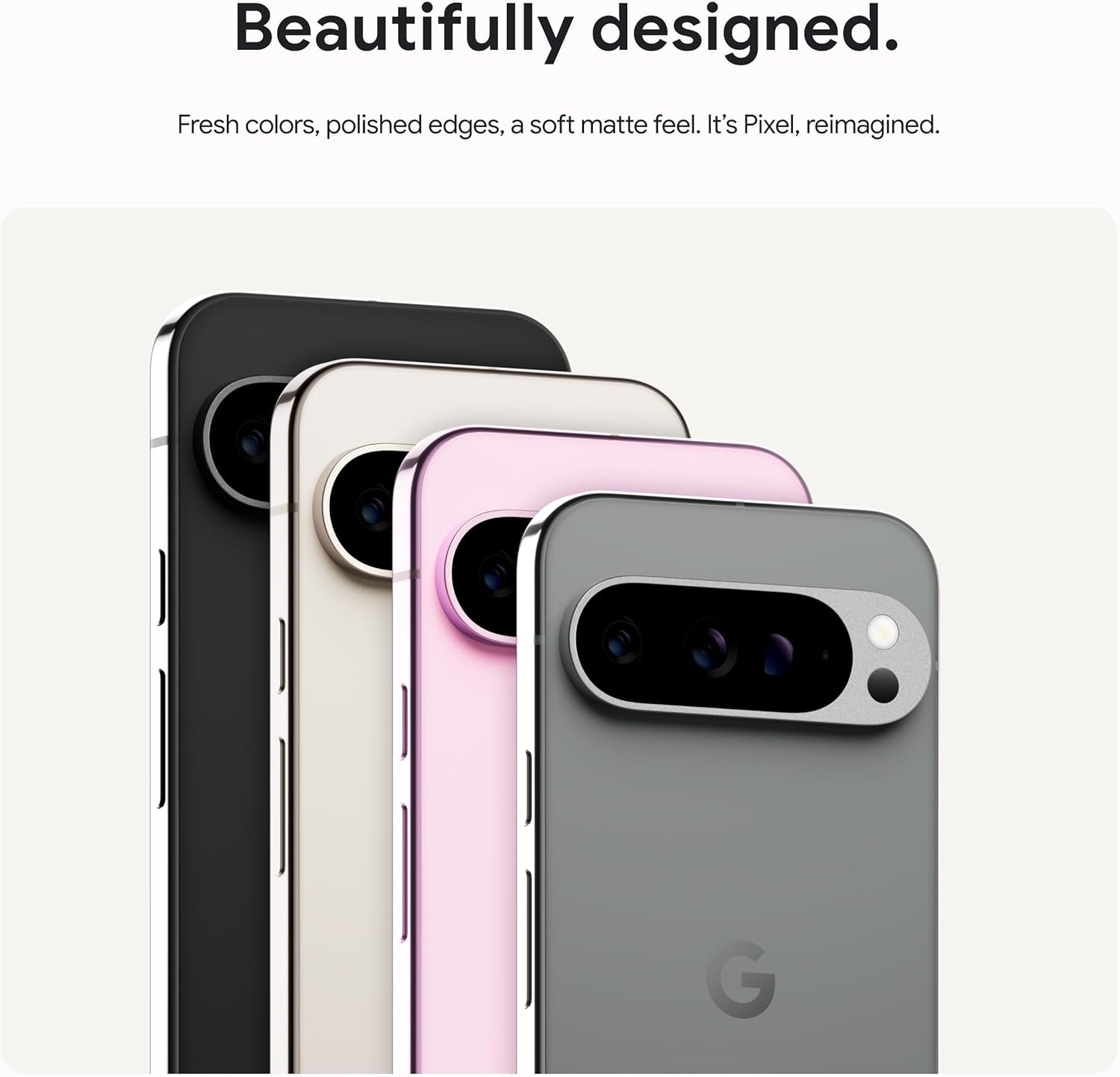 Google Pixel 9 Pro - Unlocked Android Smartphone with Gemini, Triple Rear Camera System, 24-Hour Battery, and 6.3" Super Actua Display - Hazel - 256 GB