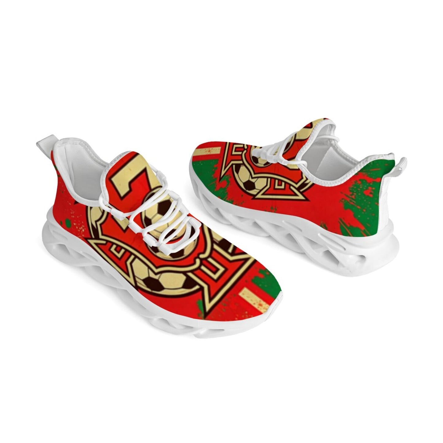 Portugal Team Casual Unisex Shoes with Comfortable EVA Sole - ayq