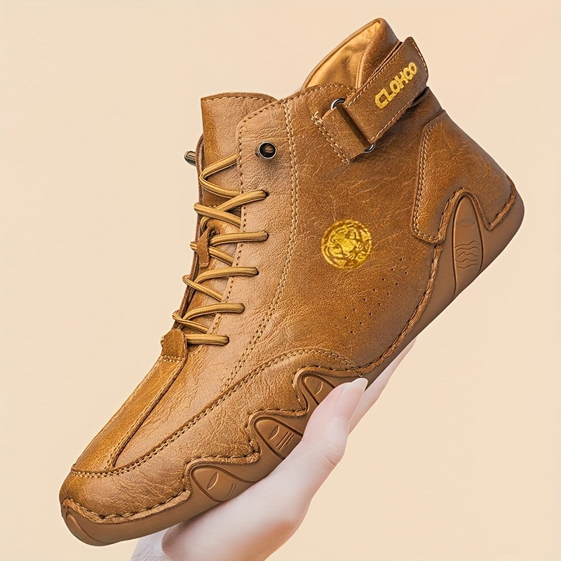 Men's High-Top Casual & Sports Ankle Boots with Rubber Sole