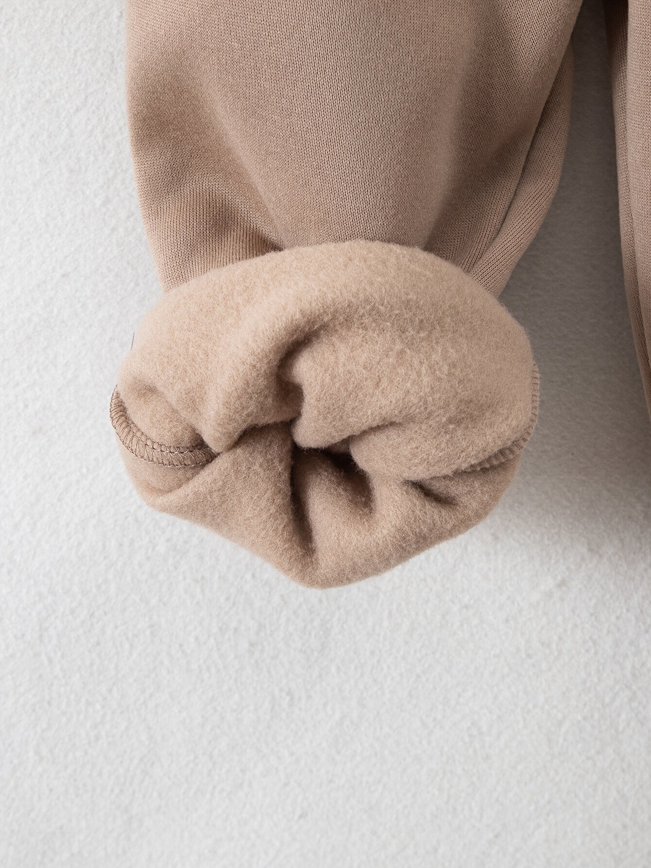 Boys' Cozy Fleece-Lined Hoodie & Sweatpants Set - Olive Green Casual Winter Outfit with Pockets, Thick Warmth for Fall & Winter, Regular Fit, Casual Attire, for Outdoor