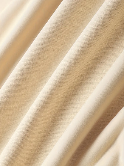 Women'S Christmas Letter Print Crew Neck Pullover Sweatshirt - Elegant Casual Long Sleeve Fleece-Lined Top with Festive Santa Hat & Star Design, All-Season Comfort for Holiday & Casual Attire, Christmas Sweatshirts, Seasonal