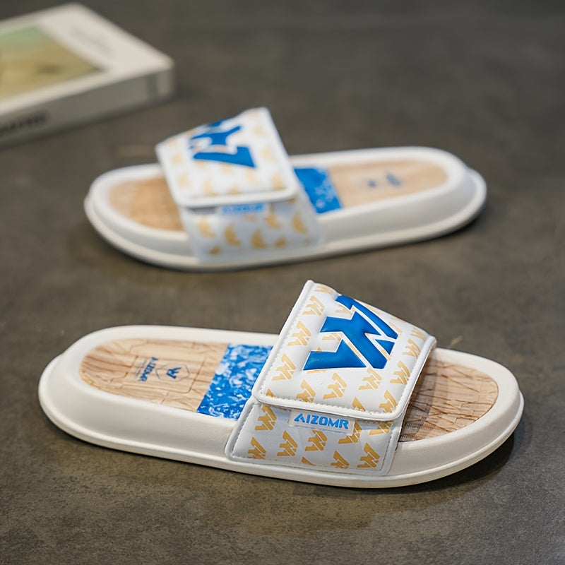 Men's Trendy Non-Slip Outdoor Slippers with Soft EVA Sole