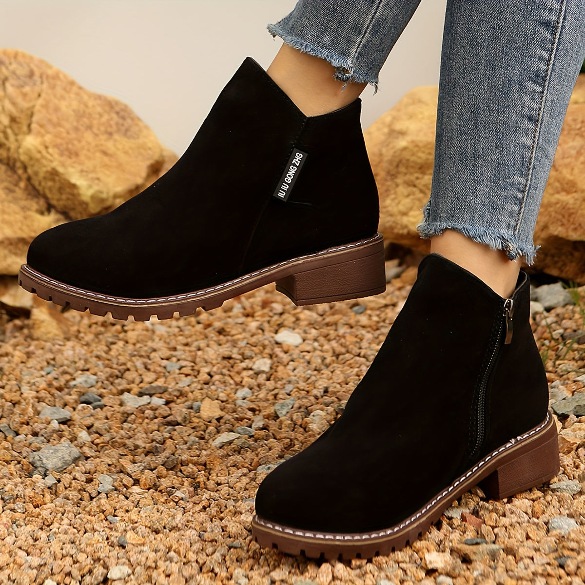 Deng Er Shang - New Women'S Short Boots 18