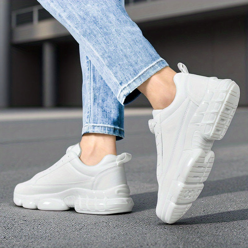 Men's Casual Rotating Buckle Sports Shoes, Trendy Versatile Comfortable Men's Shoes, Fashionable Road Running Shoes - ayq