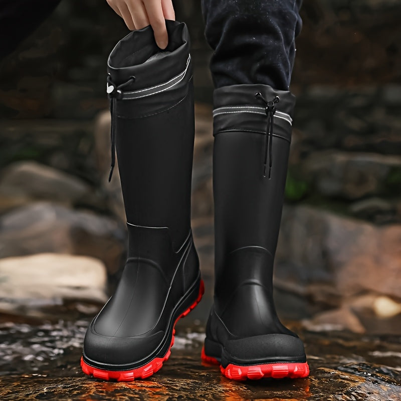 Men's All-Season Waterproof High-Top Outdoor Boots
