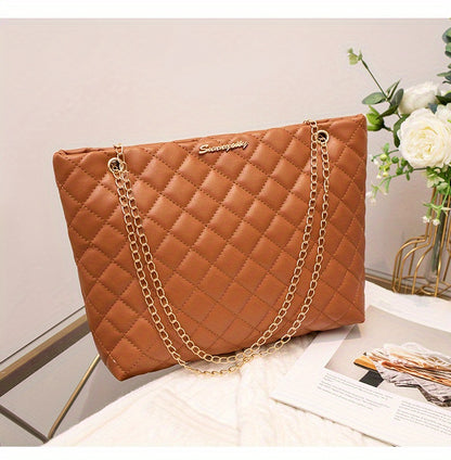 1 հատ կանացի մեծ տարողությամբ դույլ-պարկ - հաստ շղթայով ուսի պայուսակ՝ ճարմանդով փակվող, թևատակ/ցանց (ընտրեք), առօրյաից մինչև նորաձև պայուսակ՝ հարմար կանանց համար