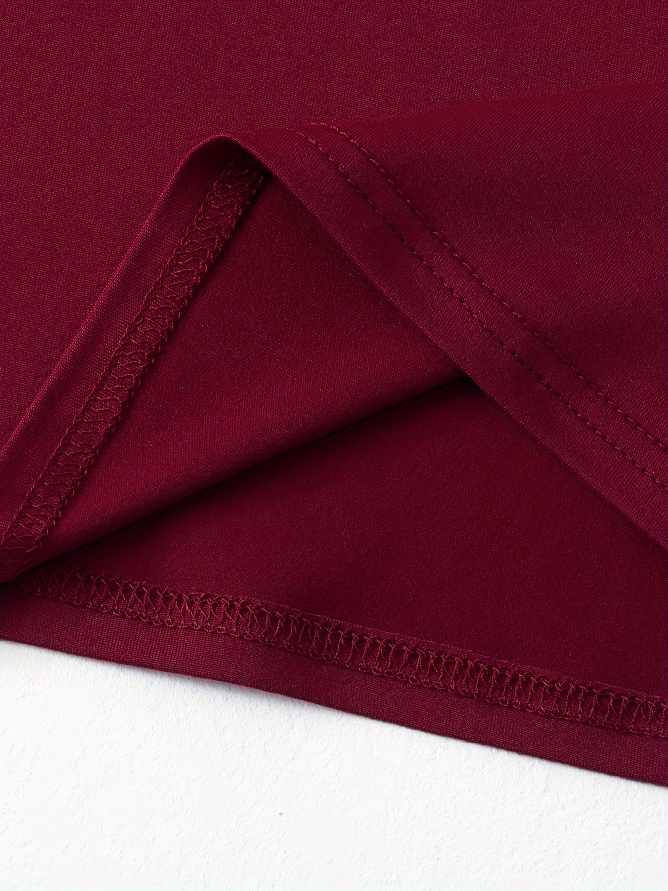 Նոր ոճի U-ձև օձիքով ցանցկեն, պոլկա կետերով երկար թևքով, միագույն, ներքնազգեստով, ամենօրյա, բազմակողմանի վերնաշապիկ