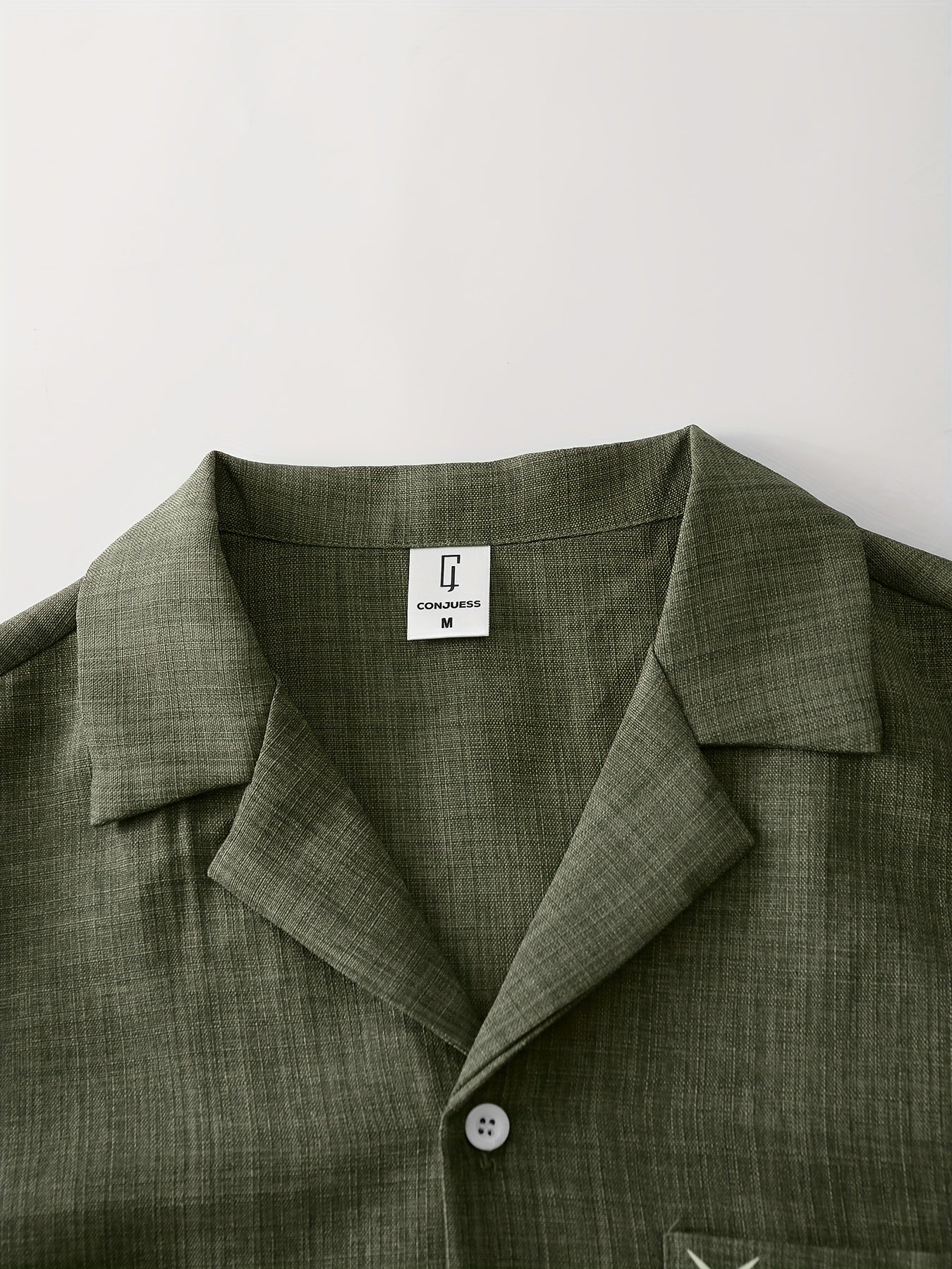 Men's Casual Two-Piece Polyester Suit Set with Alphabet Print