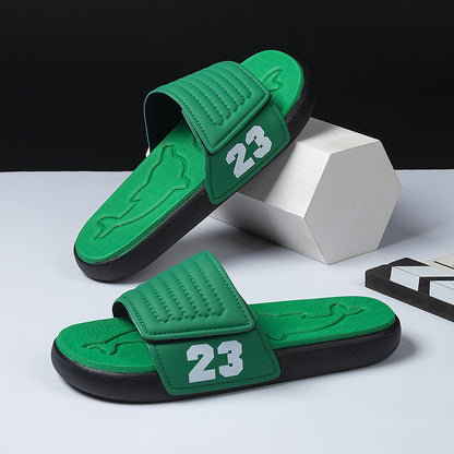 Men's Casual Summer Sports Slippers Soft EVA Sole Slides