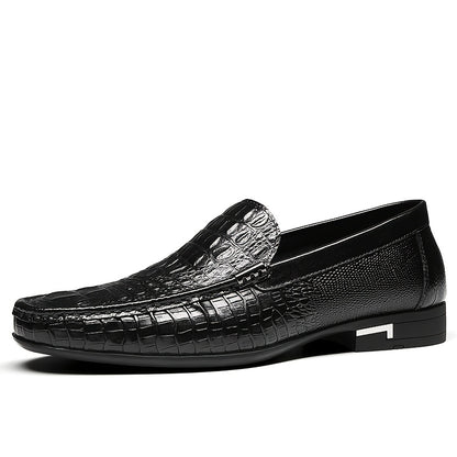 Men's Plus Size British Style Breathable Business Loafers