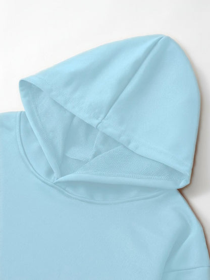 Women's Christmas Gnome Print Hooded Sweatshirt Dress - Soft Slim Fit Sweater Dress with Holiday Cheer Gnome Patterns, All-Season Casual Dress for Christmas Party Outfits (Machine Washable)