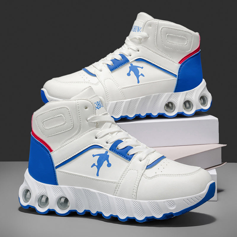 Men's All-Season Mid-Top Outdoor Running Shoes with EVA Cushioning