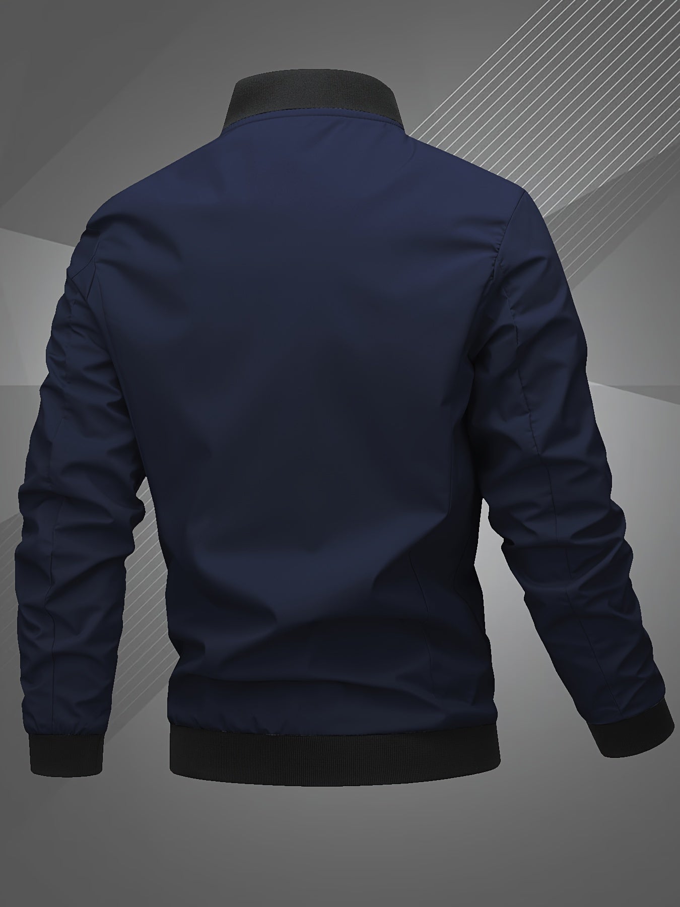 Տղամարդկանց Letter Embroidered Casual Bomber Jacket Gifts Best Sellers