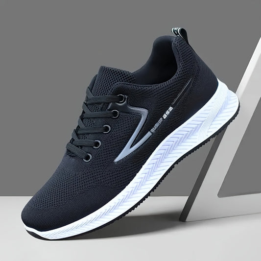 Men'S Breathable Mesh Shoes, Trendy And Versatile Casual Footwear, Slip-Resistant And Durable, Soft-Soled Stylish Shoes.