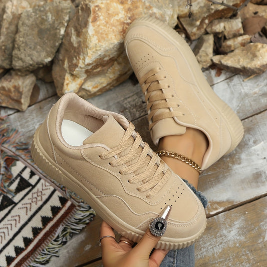 2024 New Model Lace-Up Thick-Soled, Lightweight Versatile Casual Fashion Sports Shoes