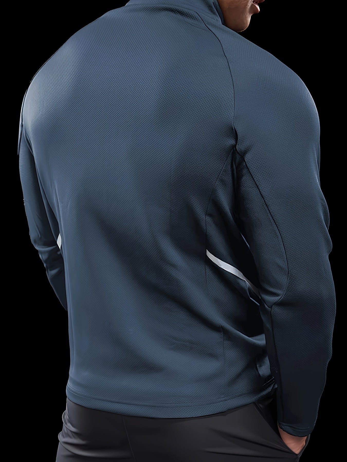 Men's Athletic Jacket - Quick-Dry Gym Coat with Zipper Closure, Lightweight Workout Jacket for Running, Hiking, Training - Olive Green Athletic Outerwear (Machine Washable) - Bodybuilding & Casual Streetwear, Workout Clothes,