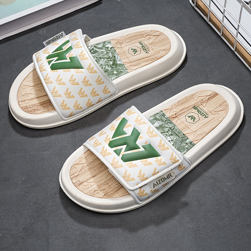 Men's Trendy Non-Slip Outdoor Slippers with Soft EVA Sole
