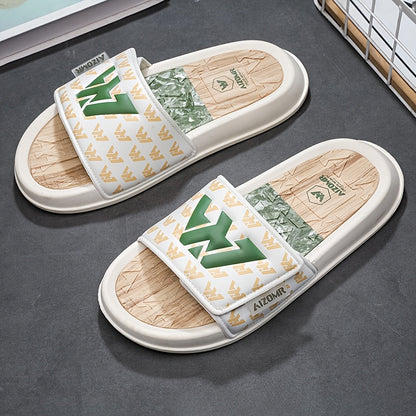 Men's Trendy Non-Slip Outdoor Slippers with Soft EVA Sole