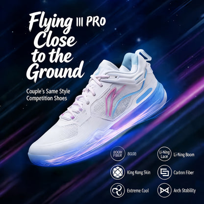 Li Ning Ground Flying III PRO Unisex Lightweight Badminton Shoes